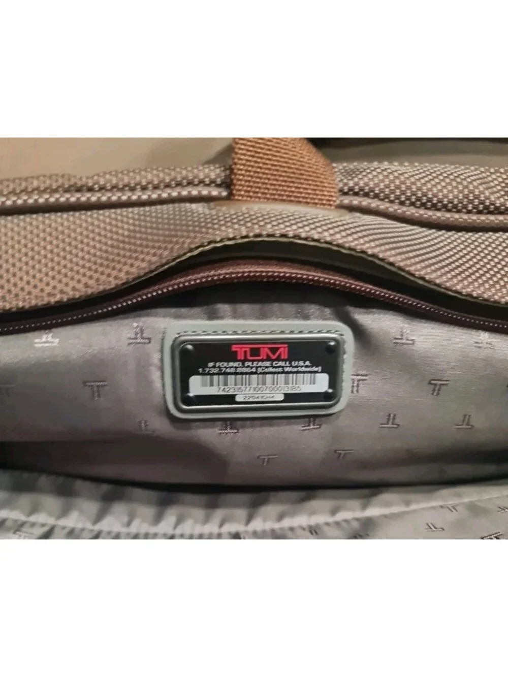 TUMI Alpha Gen 4 22041CH4 30” Large Rolling Split Wheel Duffel Shimmering Brown